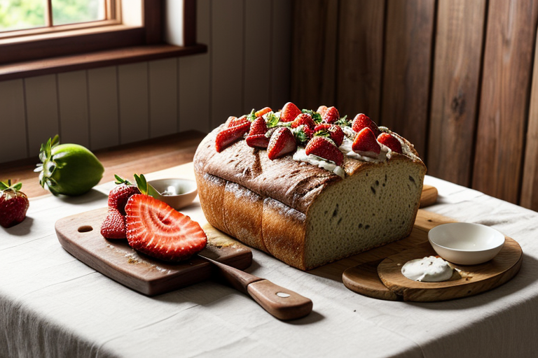 When bread and berries became strawberry bread